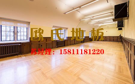 專業舞臺木地板的基層結構