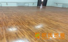 北京硬木企口籃球場地板施工工藝