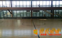 浙江專(zhuān)用籃球場(chǎng)地板施工方案