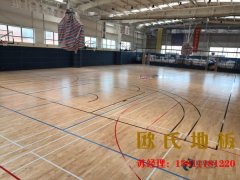 運動劇院舞臺木地板翻新流程有什么要注意嗎-